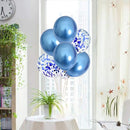 TONIFUL 4 Blue Balloon Stand Centerpiece Table Decoration for Father's Day,Birthday Decorations,Men's Birthday,Blue Party Decorations,Balloon Arch Stand Class of 2025 Graduation by TinyTreasures Baby Boutique