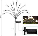 Solar Lights for Outside,4Pack 10Led Swaying Solar Garden Lights, Firefly Lights with Highly Flexible Copper Wires, Sway by Wind, Solar Lights Outdoor Waterproof with 2modes for Yard Patio Path Lawn by GreenHaven Gardens