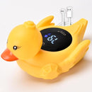 TKY Baby Bath Thermometer with Floating Toys - Digital Water & Room Temperature Monitor, Rechargeable Thermometer with Alerts for Newborn Bath Essentials, Infant Safety by TinyTreasures Baby Boutique