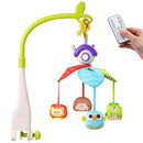 CUTE STONE Baby Crib Mobile with Music and Lights, Nursery Crib Mobile with Remote Control, Detachable Hanging Mobile for 3+ Months Newborn Babies, Fits Cribs and Strollers by TinyTreasures Baby Boutique