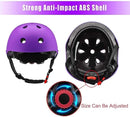 Adjustable Helmet for Ages 3-16 Kids Toddler Boys Girls Youth,Protective Gear with Elbow Knee Wrist Pads for Multi-Sports Skateboarding Bike Riding Scooter Inline skatings Longboard Roller Skate by TinyTreasures Baby Boutique