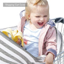 Yoofoss Nursing Cover Breastfeeding Scarf - Baby Car Seat Covers, Infant Stroller Cover, Strechy Carseat Canopy for Boys and Girls (Black Stripe) by TinyTreasures Baby Boutique