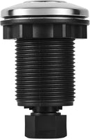 VEVOR Garbage Disposal Air Switch Kit, Dual Outlet Sink Top Air Switch for Food Waste Disposal, 2.5-inch Brushed Nickel Stainless Steel ON/OFF Air Push Button, Suitable for Stainless Steel Countertops by CozyNest Decor