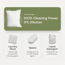 Grab Green 3-in-1 Laundry Detergent Pods, 60 Count, Fragrance Free, Plant and Mineral Based, Superior Cleaning Power, Stain Remover, Brightens Clothes by CozyNest Decor