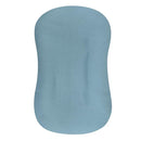 Muslin Baby Lounger Cover Soft Organic Cotton Slipcover Fits Newborn Lounger for Baby Boys and Girls (Blue) by TinyTreasures Baby Boutique