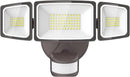 Onforu 65W LED Security Lights Motion Sensor Light Outdoor, 6500LM, 6500K, IP65 Waterproof, Flood Light Outdoor Motion Detector with Adjustable 3 Head, Hardwired Wall Light for Entryway, Yard (Brown) by GreenHaven Gardens