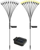 Solar Lights Outdoor (6 Pack-60 LEDs)，Waterproof Garden Fairy Swaying Firefly Lights ，Gifts for Outdoor Decorations，Suitable for Patio, terraces, lawns and Paths by GreenHaven Gardens
