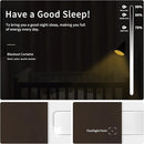 Easy-Going Blackout Curtains for Bedroom, Solid Thermal Insulated Grommet and Noise Reduction Window Drapes, Room Darkening Curtains for Living Room, 2 Panels(46x84 in, Dark Brown) by CozyNest Decor
