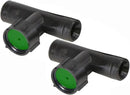 Cuckoo Irrigation System Hose Quick Connector 3/8" Diameter Feeder Quick Connectors Hose Fittings Garden Hose Adapter Black (Feeder) by GreenHaven Gardens