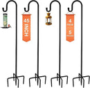 Ottsuls Shepherd-Hooks Adjustable for Bird-Feeder Lantern Plant-Hook Garden-Stake - Plant Stand Hanger for Outdoor Flower Basket, Bird Feeder Hanger Weddings Decor by GreenHaven Gardens