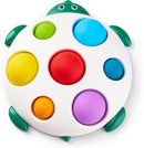 LiKee Fidget Popper Sensory Baby Toys for 10+ Months, Push and Popping Busy Board, Montessori Toys for 1+ Years Old, Airplane Car Travel Toy for Toddlers 1-3 Stress Relief (Turtle) by TinyTreasures Baby Boutique