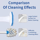 Aimery 100 Counts Blue Disposable Toilet Bowl Cleaning Wand Refills Compatible With Clorox(100,Blue) by CozyNest Decor