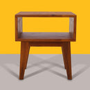 Serena Solid Wood Nightstand by Megsu