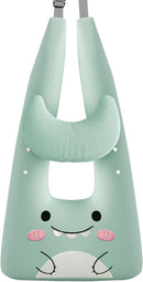 Travel Pillow,Car Pillow Kids Travel Pillow Car seat Pillow U Shaped Pillow for Travel Skin-Friendly Material The Sleeping Aid for Adults and Kids on Road Trips (Green) by TinyTreasures Baby Boutique
