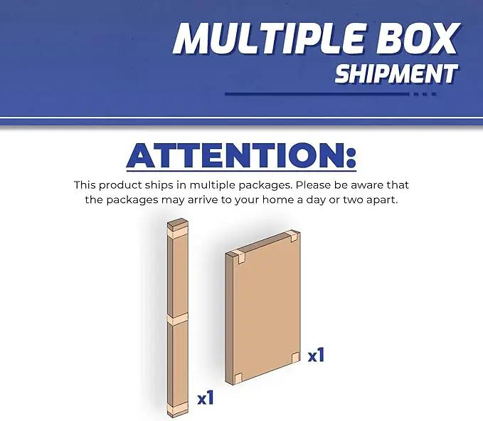MonsterRAX - 2x6 Overhead Storage Rack (Hammertone, 18"-33" Ceiling Drop Down), photo 2 of 6