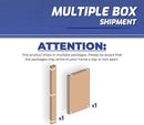 MonsterRAX - 2x6 Overhead Storage Rack (Hammertone, 18"-33" Ceiling Drop Down) by GreenHaven Gardens