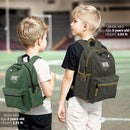 Toddler Backpack for Boys 2-5: Preschool Kindergarten Backpack - 13" Daycare Backpack Fit A4 Folder by TinyTreasures Baby Boutique