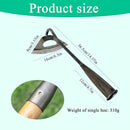 Garden Hoe All-Steel Hardened Hollow Hoe, Sharp Durable Garden Weeding Tools, Garden Edger Weeder Portable Household Vegetable Garden Shovel for Backyard Loosening Farm Planting Weeding by GreenHaven Gardens