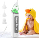 Nasal Aspirator for Baby - Baby Nose Sucker with 3 Suction Levels, Baby Nasal Aspirator, Electric Nose Suction for Baby with 3 Silicone Tips Music and Light, Rechargeable Snot Nose Sucker for Babies by TinyTreasures Baby Boutique