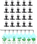 Plastic Mist Misting Nozzle Sprinkler Tee Joints for Misting Watering Plant Flower Cooling System Home Garden Irrigation, 20pcs by GreenHaven Gardens