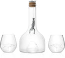 Shark Wine & Whiskey Decanter & Glasses Set - 1000ml