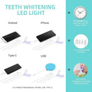 Teeth Whitening Accelerator Light, 32x Blue LED Light Mouth Tray Teeth Whitening Enhancer Light Trays Connected with iPhone/Android/USB for Home Use by CozyNest Decor