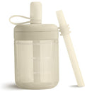 Moonkie Baby Straw cup | Silicone Toddler Sippy Cup Training Cup with Straw Lid | BPA-Free Drop-Proof Baby Cup | Baby Led Weaning | 6 Months+, 5 oz, 1pack by TinyTreasures Baby Boutique
