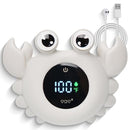 TKY Baby Bath Thermometer with Floating Toys & Room Temperature Monitor - Rechargeable Digital Thermometer with Temperature Alerts, Bath Essentials for Newborns, Infants (Advanced Grey) by TinyTreasures Baby Boutique