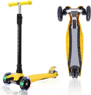 3 Wheel Scooter for Kids Ages 6-12,Kids Scooter with Light Up Wheels, Sturdy Deck Design, and 4 Height Adjustable Suitable for Kid Ages 3-12 by TinyTreasures Baby Boutique