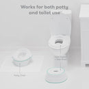 Frida Baby All-in-One Potty | Training Toilet with Toddler Potty Chair, Toilet Seat Topper, Toilet Step Stool, Sink Step Stool, Cleanup Essentials, and Professional Potty Guide by TinyTreasures Baby Boutique