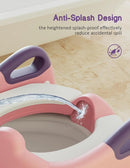 Potty Training Seat, Toddler Potty Training Toilet, Upgrade 2 In 1 Toddler Toilet Seat with Steps Stool Splash Guard and Anti-Slip Pad Soft Cushion, Potty Seats for Toddlers Baby Kids by TinyTreasures Baby Boutique