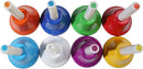 8 Note Hand bells, Colorful Handbells Musical Instrument for Kids Adults School Church Wedding by TinyTreasures Baby Boutique