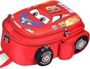 Kid Toddler Boys Girls Backpack Waterproof Cartoon Truck Car Child Snack School Bag Kindergarten Backpack (Red) by TinyTreasures Baby Boutique
