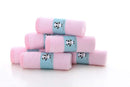 HIPHOP PANDA Baby Washcloths, Rayon Made from Bamboo - 2 Layer Ultra Soft Absorbent Newborn Bath Face Towel - Reusable Baby Wipes for Delicate Skin - Pink, 30 Pack by TinyTreasures Baby Boutique