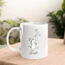 Awesome Horse Coffee Mug Gift for Horses Lovers Brother Sister Birthday Christmas, Personalized Horses Accent Teacup, Customized Name Horse Ceramic Mug 11Oz 15Oz, Cute Animal White Cup Gift For Kids by TinyTreasures Baby Boutique