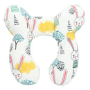 vocheer Baby Travel Pillow(Upgraded), Head and Neck Support Pillow for Pushchair, Car Seat,Stroller, Bouncer, Cotton(Rabbit) by TinyTreasures Baby Boutique