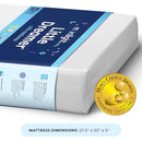 Moonlight Slumber Little Dreamer Crib Mattress – Dual-Sided Baby and Toddler Mattress, Firm Infant Support, Waterproof and Hypoallergenic, 5" Foam, Standard Size, Made in USA by TinyTreasures Baby Boutique