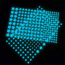 1230 PCS Glow in The Dark Stars Wall Stickers, 3D Adhesive Dots Decor Starry Sky Decor for Kids Bedroom, Beautiful Wall Decals (Blue) by TinyTreasures Baby Boutique