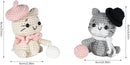 Wizardi Amigurumi DIY Crochet Kit - Cats F07N8-M123 by TinyTreasures Baby Boutique