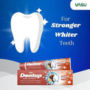 Dentup Herbal Toothpaste with Clove & Basil | Natural Fluoride-Free Ayurvedic Toothpaste for Fresh Breath & Gum Support – 100g Each (Pack of 2) by CozyNest Decor