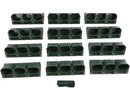 Self Watering Wall Planter | 36 Pots Vertical Garden Planter for Indoor Plants | Wall-Mounted Stackable wall planter | Hanging Plant Flower Pot Holder | 10.56 Fl Oz Each Individual Pot | Army Green by CozyNest Decor