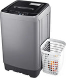 Portable Washing Machines 17.8LBS Full Automatic Clothes Washer and Spinner Combo with 10 Programs and 8 Water Levels, Compact Laundry Wash Spin Dryer for Apartment RV Dorm Home, Grey by CozyNest Decor