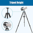Maksutov-Cassegrain Telescope, Mak70 Telescopes for Adults Kids 1000mm Focal Length 70mm Objective Lens, Beginners Astronomy Telescope with Slow Motion Gimbal Tripod by TinyTreasures Baby Boutique