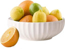 Ceramic Fruit Bowl for Home Kitchen Decor, 10" Large Fruit Basket,Decorative Fruit Storage for Table Countertop, Fruit and Vegetable Holder by CozyNest Decor