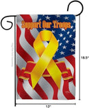 Marine Corps Burlap Garden Flag - Pack Armed Forces USMC Semper Fi United State American Military Veteran Retire Official Support Our Troops - House Banner Small Yard Gift Double-Sided 13 X 18.5 by GreenHaven Gardens