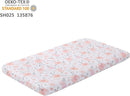 PINNKKU 3-Piece Crib Bedding Set for Boy Girls, Includes Crib Skirt, Blanket, Sheet, Baby Bedding, Floral, Mini Size by TinyTreasures Baby Boutique