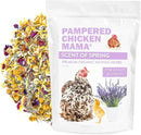 Pampered Chicken Mama Floral Nesting Herbs for Chickens (16 Ounces/1 Pound) | Relaxation Blend for Chick Brooder Box, Chicken Coop Bedding | Scent of Spring