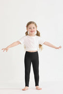 Resinta 4 Packs Toddler and Baby Girls Cotton Leggings Full Length Pants Stretchy Soft Tights Pants for Kids by TinyTreasures Baby Boutique