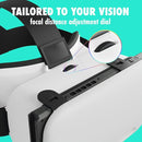Orzly VR Headset Designed for Nintendo Switch & Switch OLED Console with Adjustable Lens for a Virtual Reality Gaming Experience and for Labo VR - White - Gift Boxed Edition by TinyTreasures Baby Boutique