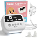 HEYVALUE Nasal Aspirator for Baby, Hospital Grade Nose Sucker with 9 Levels Suction, Night Light and Nursery Rhyme Soothing Function, Electric Nose Suction for Baby with Food-Grade Silicone Tips by TinyTreasures Baby Boutique